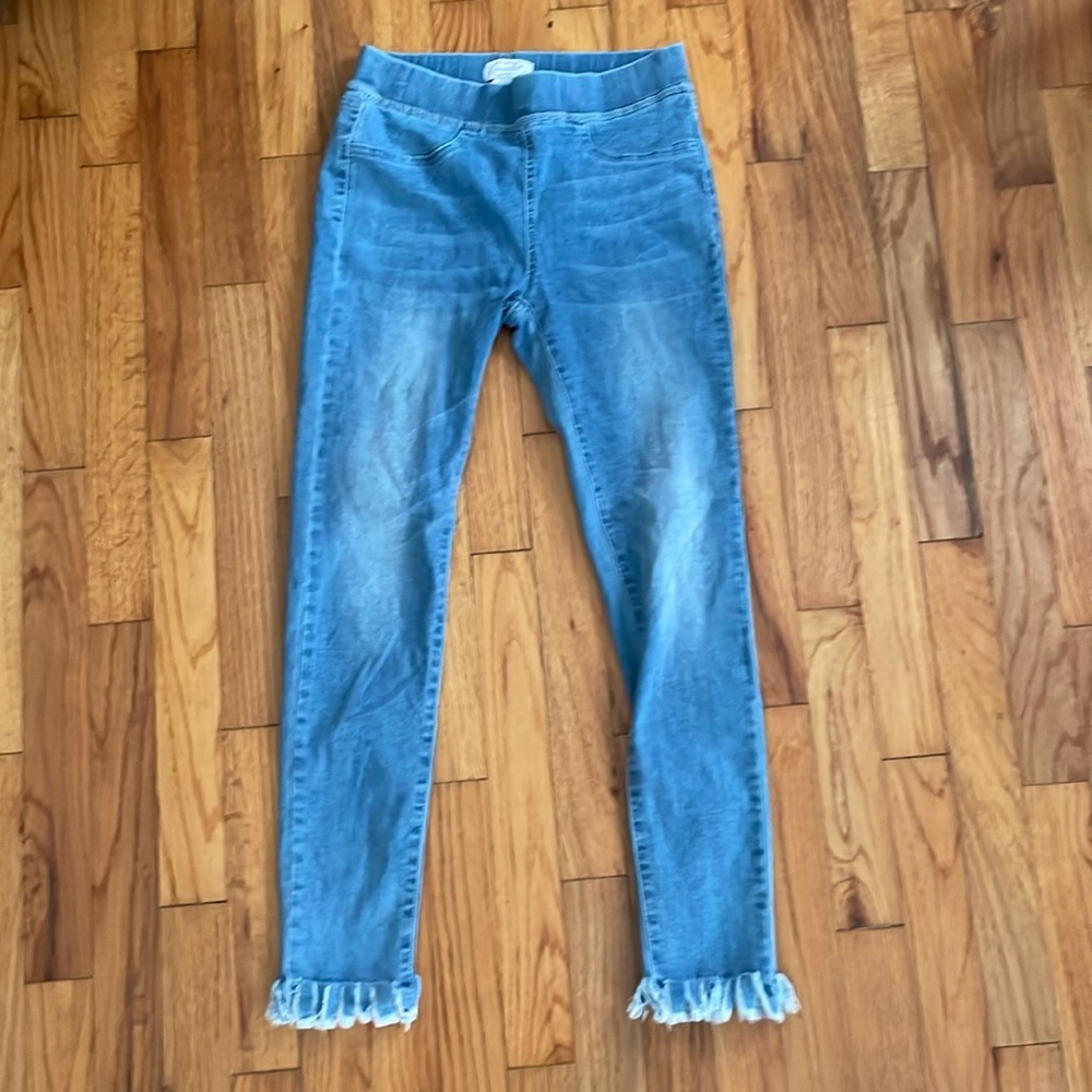 Boutique skinny jeans with stretch waist